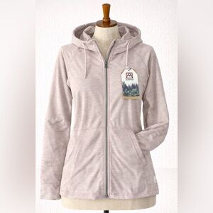 Avalanche Women's Light Pink Zip-Up Hoodie